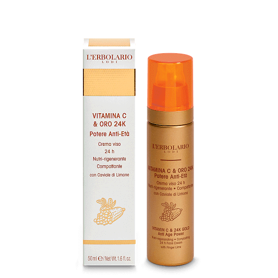 Vitamina C & Oro 24K Crema Viso 50 ml