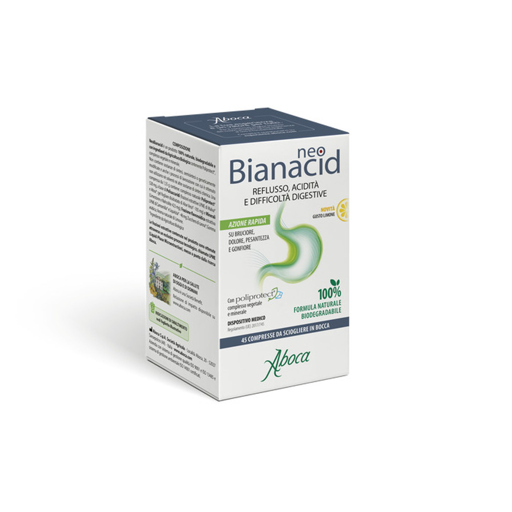 NEOBIANACID 45CPR MASTICABILI LIMONE