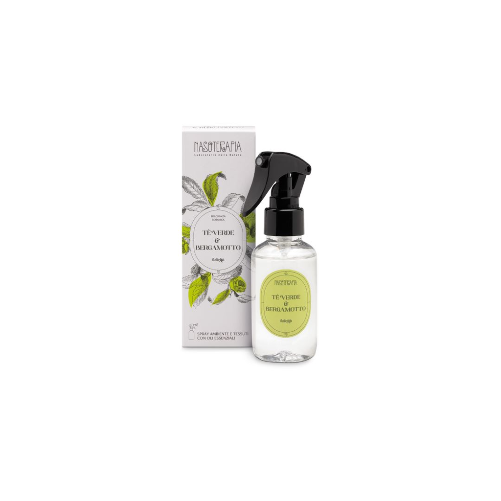 SPRAY AMBIENTE E TESSUTI TE' VERDE E BERGAMOTTO 100ML