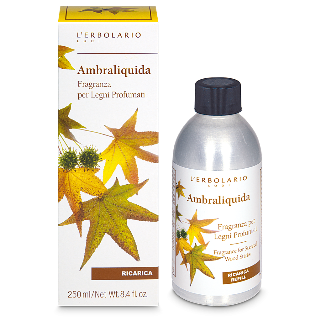 Ambraliquida Ricarica Fragranza per Legni Profumati 250 ml