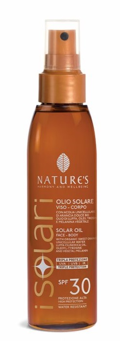 SOLARI NATURE'S OLIO SOLARE SPF30 150ML