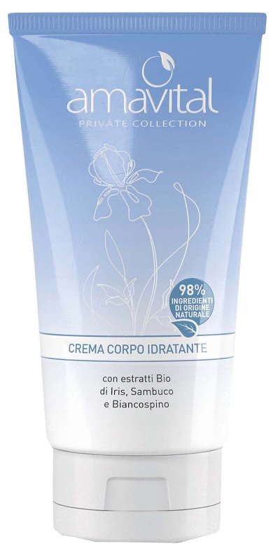 AMAVITAL CREMA CORPO IDRATANTE IRIS, SAMBUCO & BIANCOSPINO 150ML