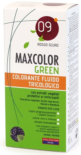 [983280482] MaxColor Green 09 Rosso Scuro