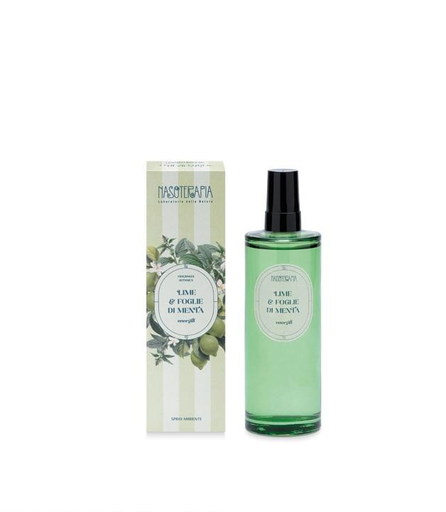 [988096638] NASOTERAPIA LIME E FOGLIE DI MENTA SPRAY AMBIENTE 100ML