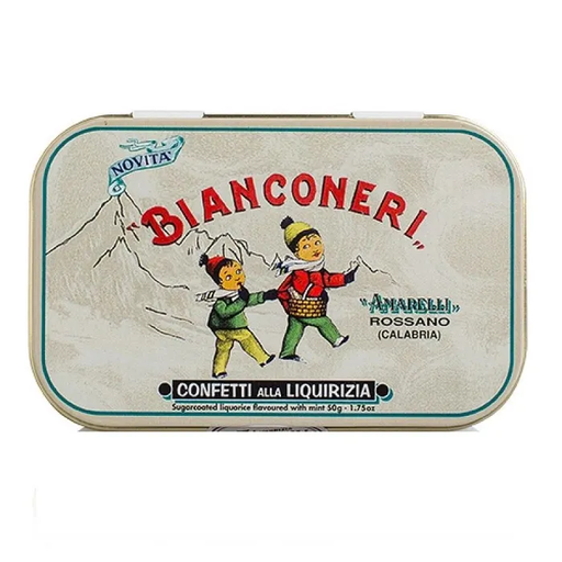 [907461394] AMARELLI LIQUIRIZIA BIANCONERI 50G