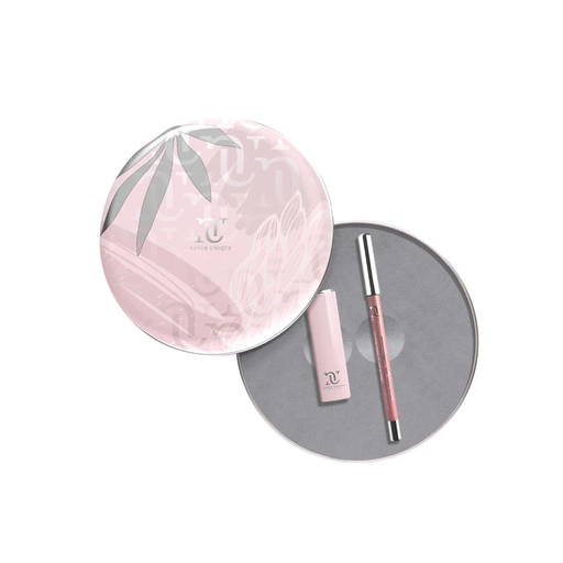 [989306523] NATUR UNIQUE KISS COLLECTION ROSA E ARGENTO: IALUCOLLAGEN LIP VOLUME XXXL + IALUCOLLAGEN LIPLINER NUDE