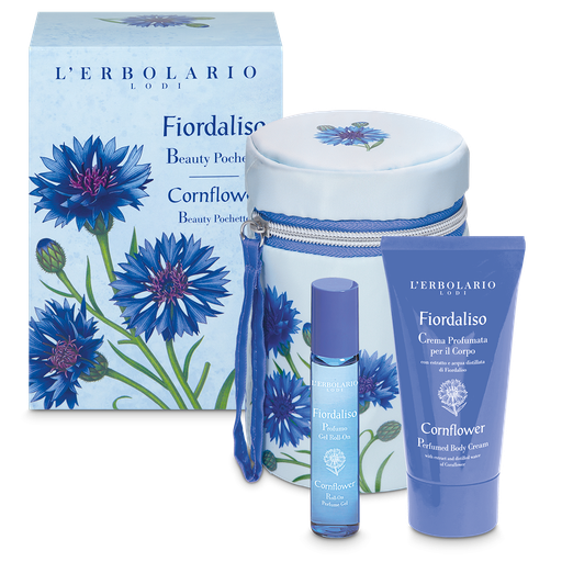 [950953214] Fiordaliso Beauty Pochette: Profumo Roll On Gel 15 ml e Crema Profumata per il Corpo 75 ml