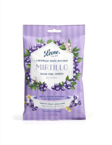 [981935568] CARAMELLE MIRTILLO SENZA ZUCCHERI 100G